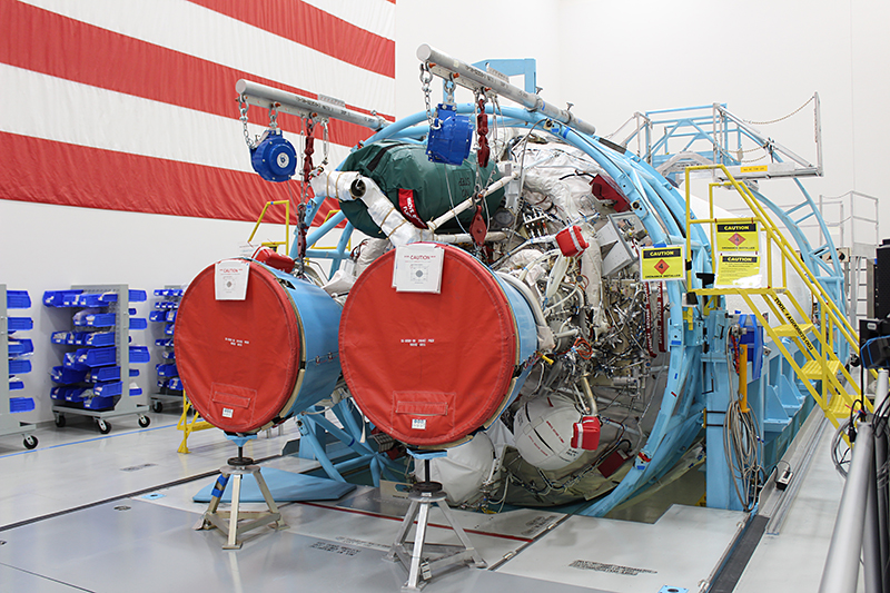 RS-25 core stage integration