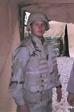 Dave in Bagram, Afghanistan in 2006 as a Combat Weapon and Tactics Analyst for the Air Force