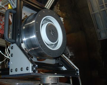 Next-generation Hall thruster installed on the test stand at the University of Michigan