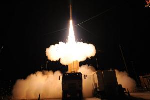The MDA & U.S. Army soldiers, 6th Air Defense Artillery Brigade from Fort Bliss, Texas, successfully conducted an intercept test for the THAAD missile defense element of the nation's BMD System. June 29, 2010 Credit: MDA